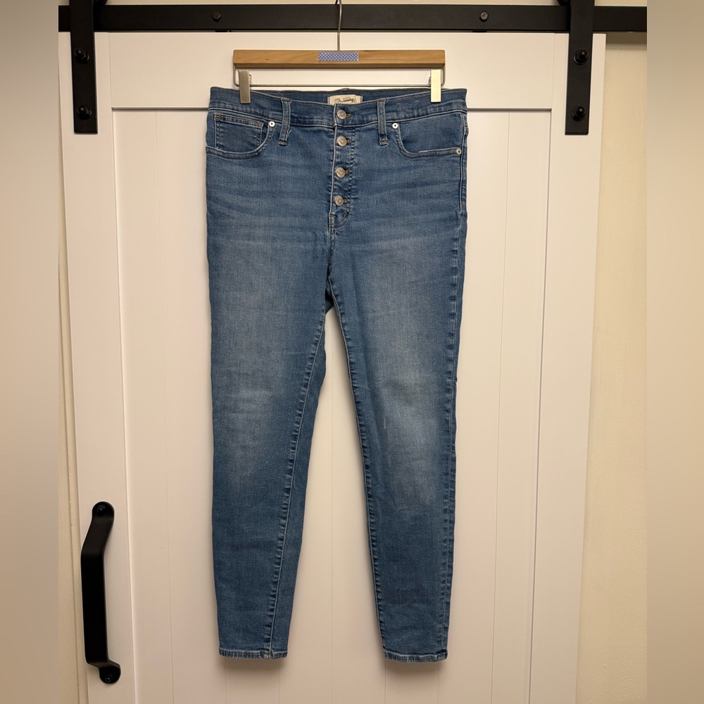 Madewell High Rise Light Blue Jeans